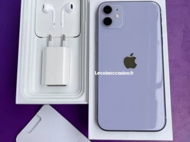 Iphone 11 violet ACCESSOIRES + GARANTIE