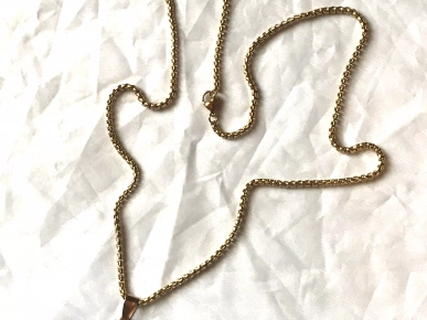 Collier Pendentif Croix Arbre Vie Branches Bijou Doré Fantaisie