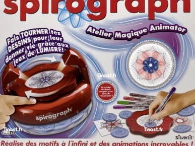 SPIROGRAPH ANIMATOR SILVELIT