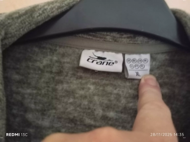 2 Gilets polaires fins gris clair