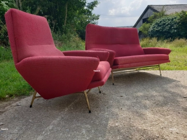 Banquette Et Fauteuil Guy Besnard