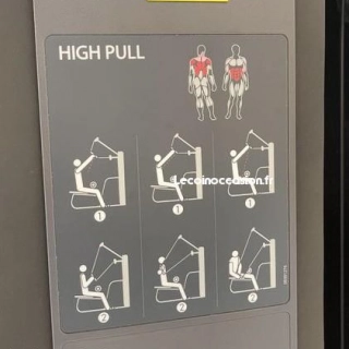 Musculation | High Pull Kinesis Technogym MH30 Occasion Musculation | High Pull Kinesis Technogym MH30 Occasion