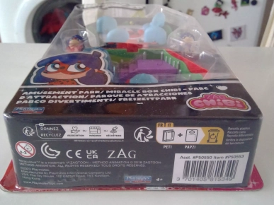 18€ Parc d'attractions Miraculous (Zag Chibi)