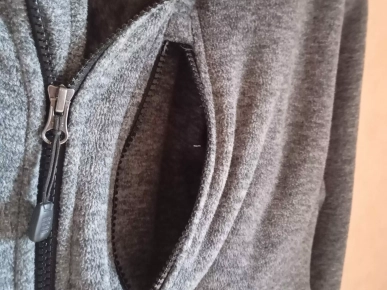 Gilets polaires fins TopCraft  gris foncé