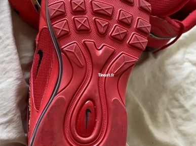 Nike Air max 97 - rouge - léopard - taille 44