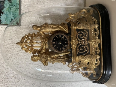 Coiffeuse ancienne pendule ancienne