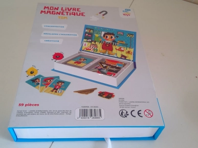 10€ MON LIVRE MAGNETIQUE TOM (piccic toys)