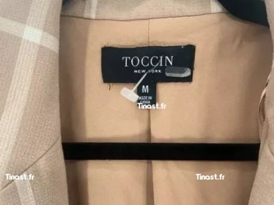 MANTEAU A CARREAUX (Toccin)