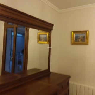 Miroir bisaute merisier massif Miroir bisaute merisier massif