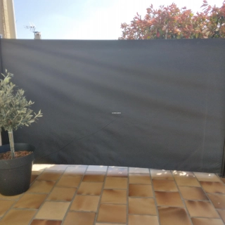 Brise vue/vent à enrouleur Brise vue/vent à enrouleur