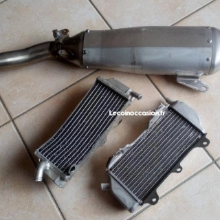 Échappement + radiateurs Échappement + radiateurs