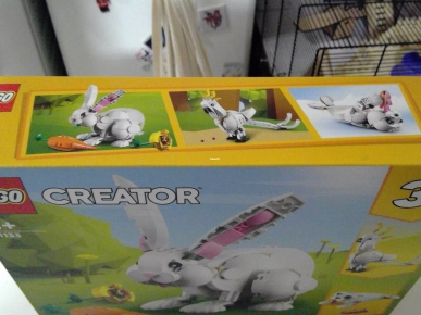 22€ Lapin Blanc lego 31133