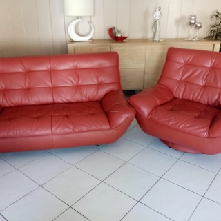 Vends 1 canapé et 2 fauteuils Vends 1 canapé et 2 fauteuils