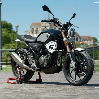 Moto masai scrambler sport 125cc avec abs Moto masai scrambler sport 125cc avec abs