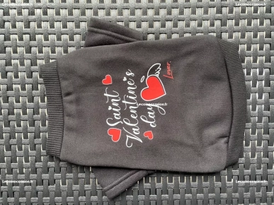 Pull Saint Valentin pour chiens ou chats Pull Saint Valentin pour chiens ou chats