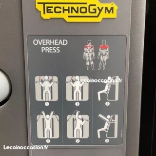 Musculation | Overhead Press Kinesis Technogym MH150E Occasion Musculation | Overhead Press Kinesis Technogym MH150E Occasion