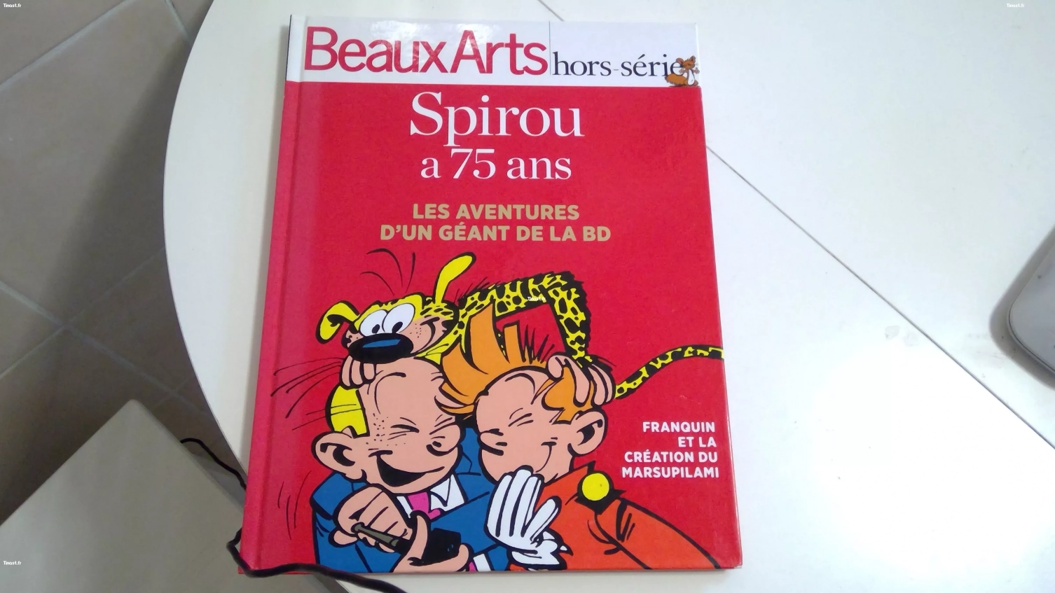 8€ Livre BEAUX ARTS HORS SERIE SPIROU A 75 ANS