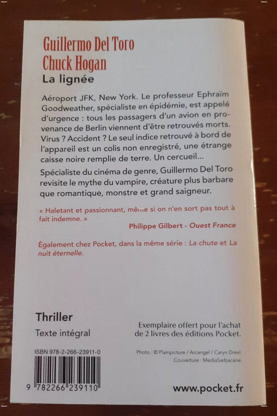Livre "La lignée"