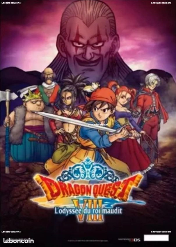 Poster Collector Dragon Quest VIII L'odyssée du roi maudit