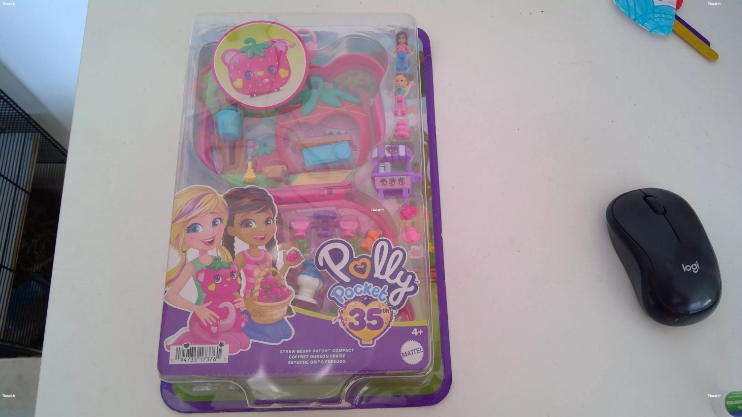 Fraise ourson Polly Pocket