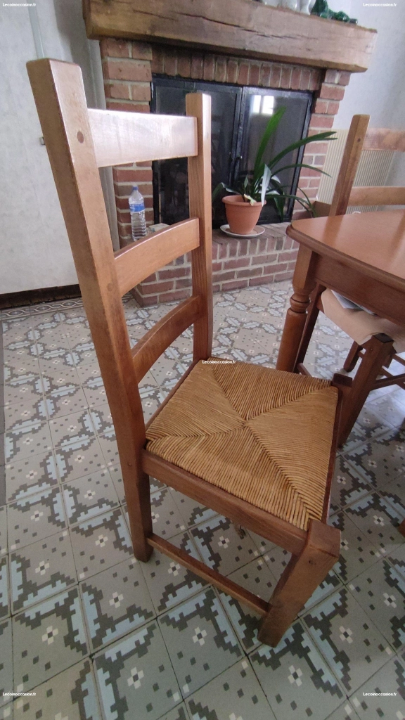 Ensemble table et 6 chaises