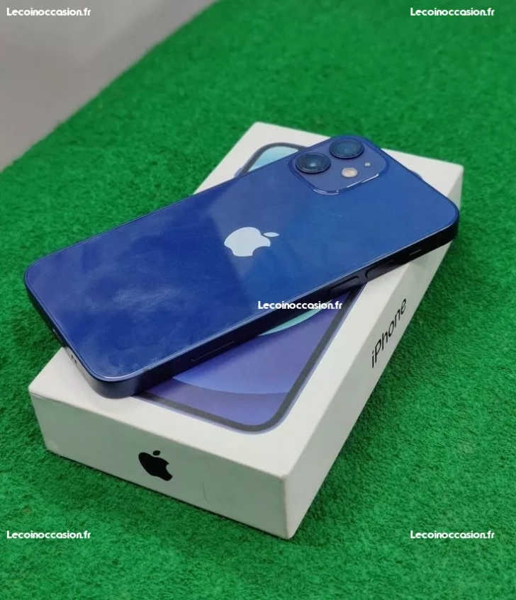 iPhone 12 mini bleu