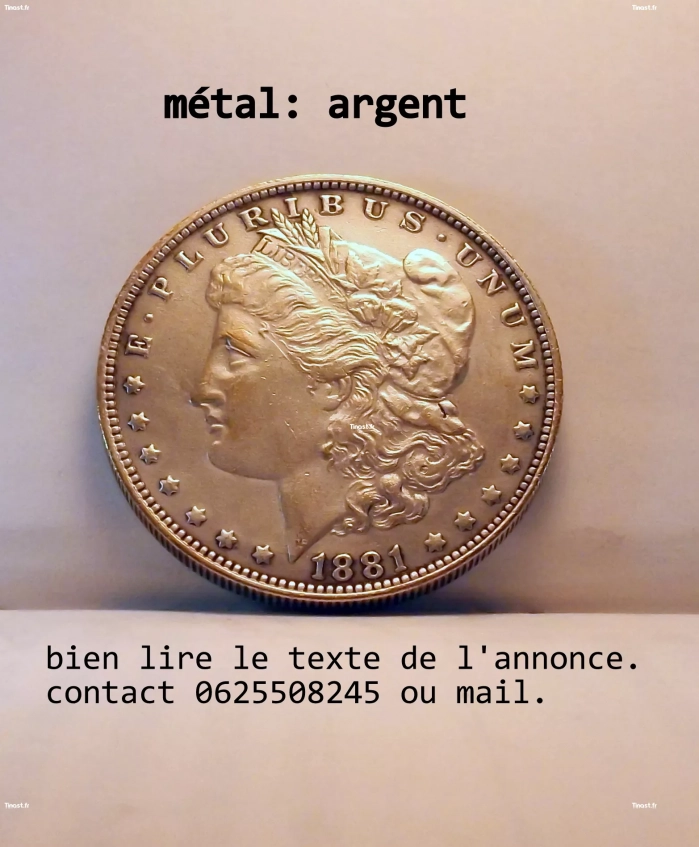 4 pieces de monnaie americaines.