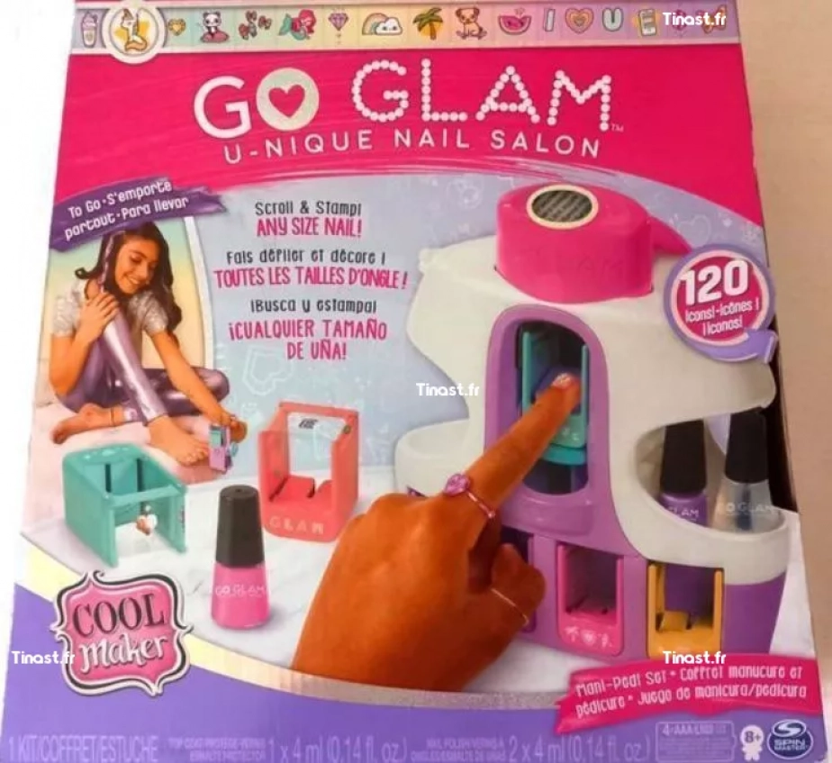 Go Glam Nail Spin Master