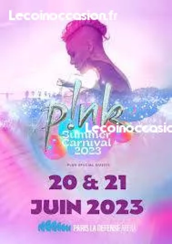 concert pink 20 et 21 juin 2023