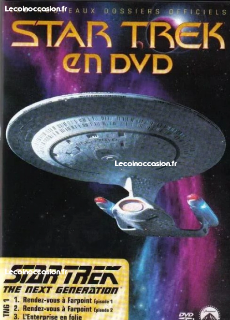 Star Trek - The next generation en DVD N° 01