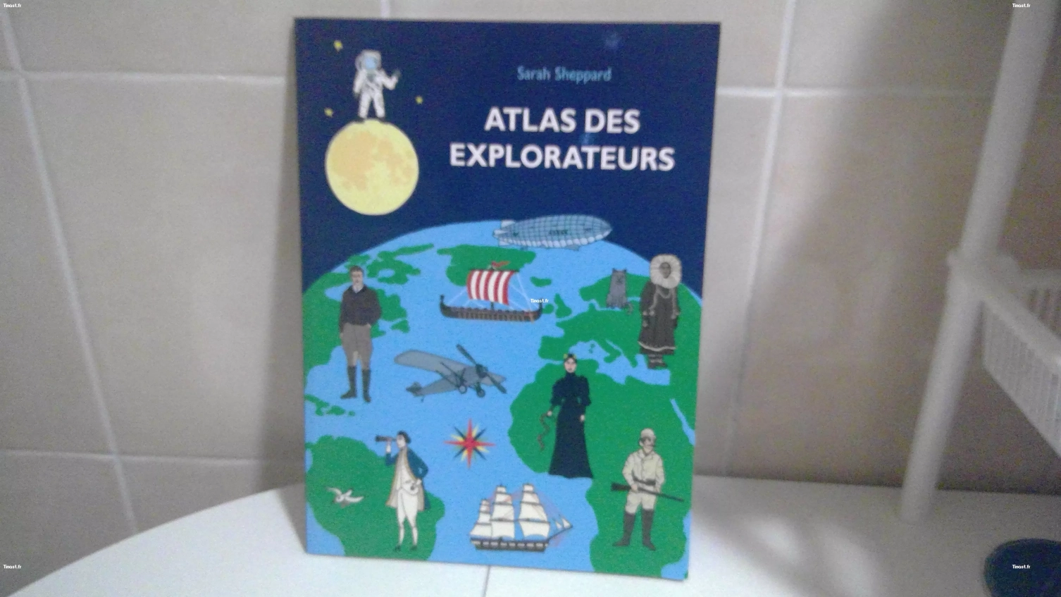 4€ ATLAS DES EXPLORATEURS (Sarah Sheppard)