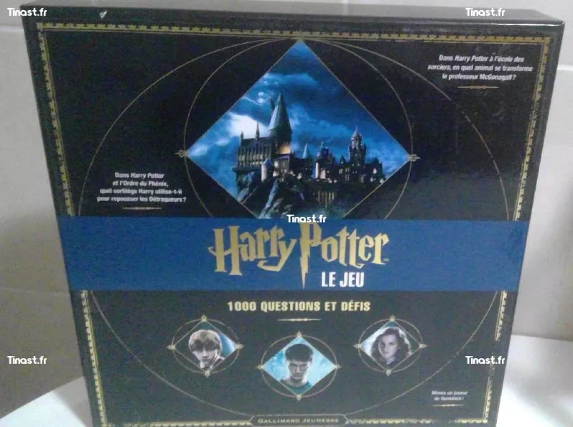 22€ HARRY POTTER LE JEU 1000 QUESTIONS ET DEFIS (Gallimard Jeunes