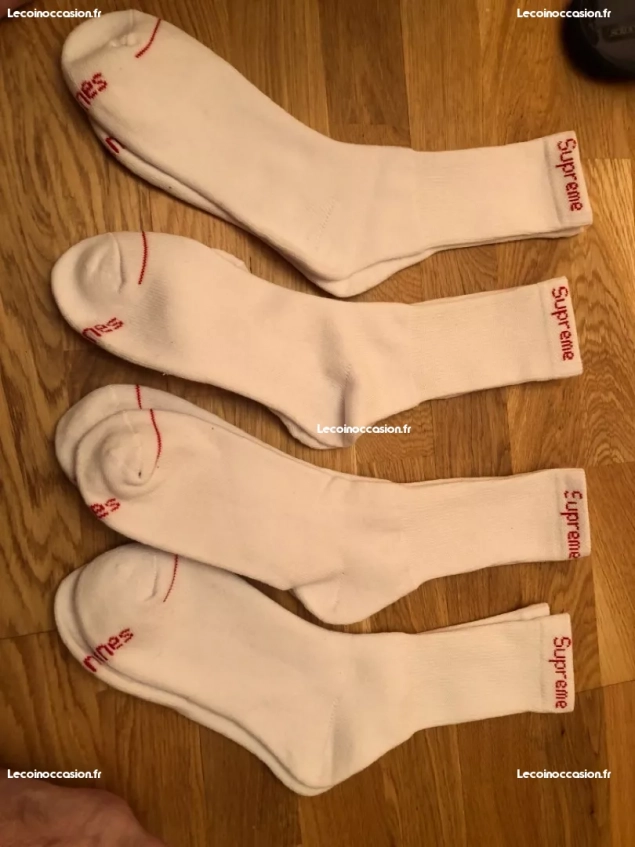 quatre paires chaussettes neuves suprême taille standard