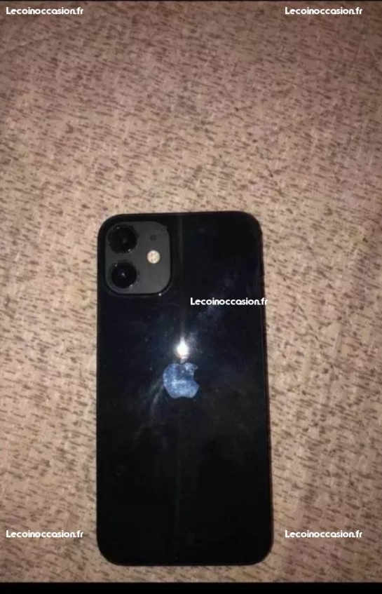 iphone 12 mini bleu nuit avec accessoires ext..