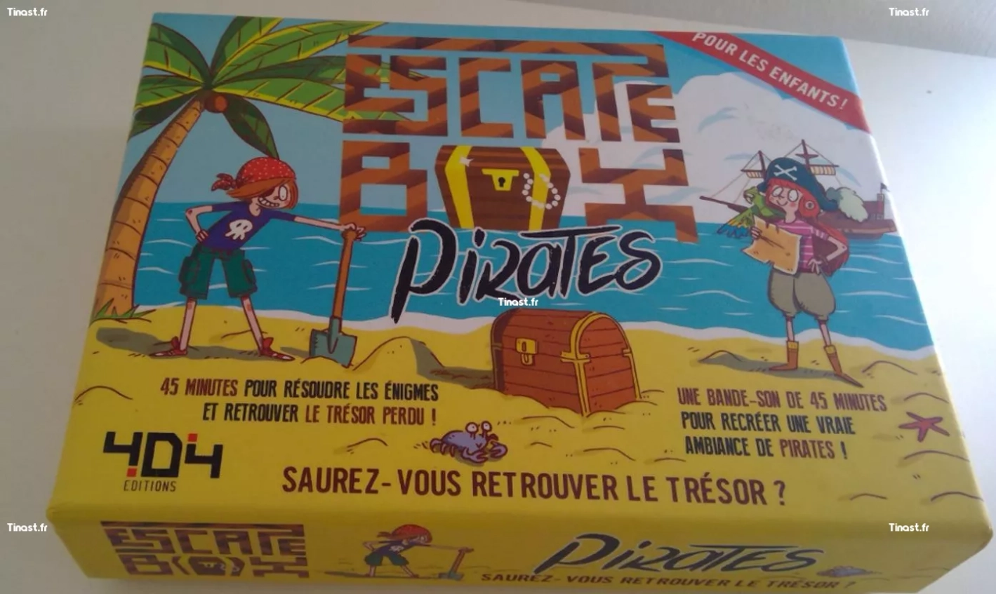 Escape Box Pirates (Editions 404)