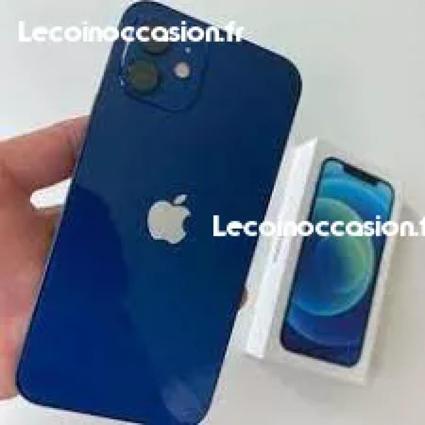 Iphone12 bleu