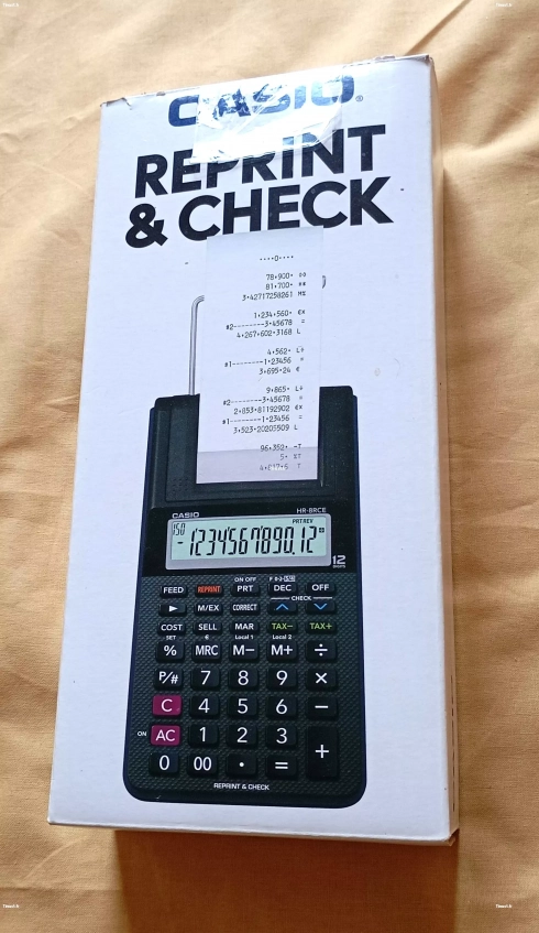 Calculatrice à imprimante