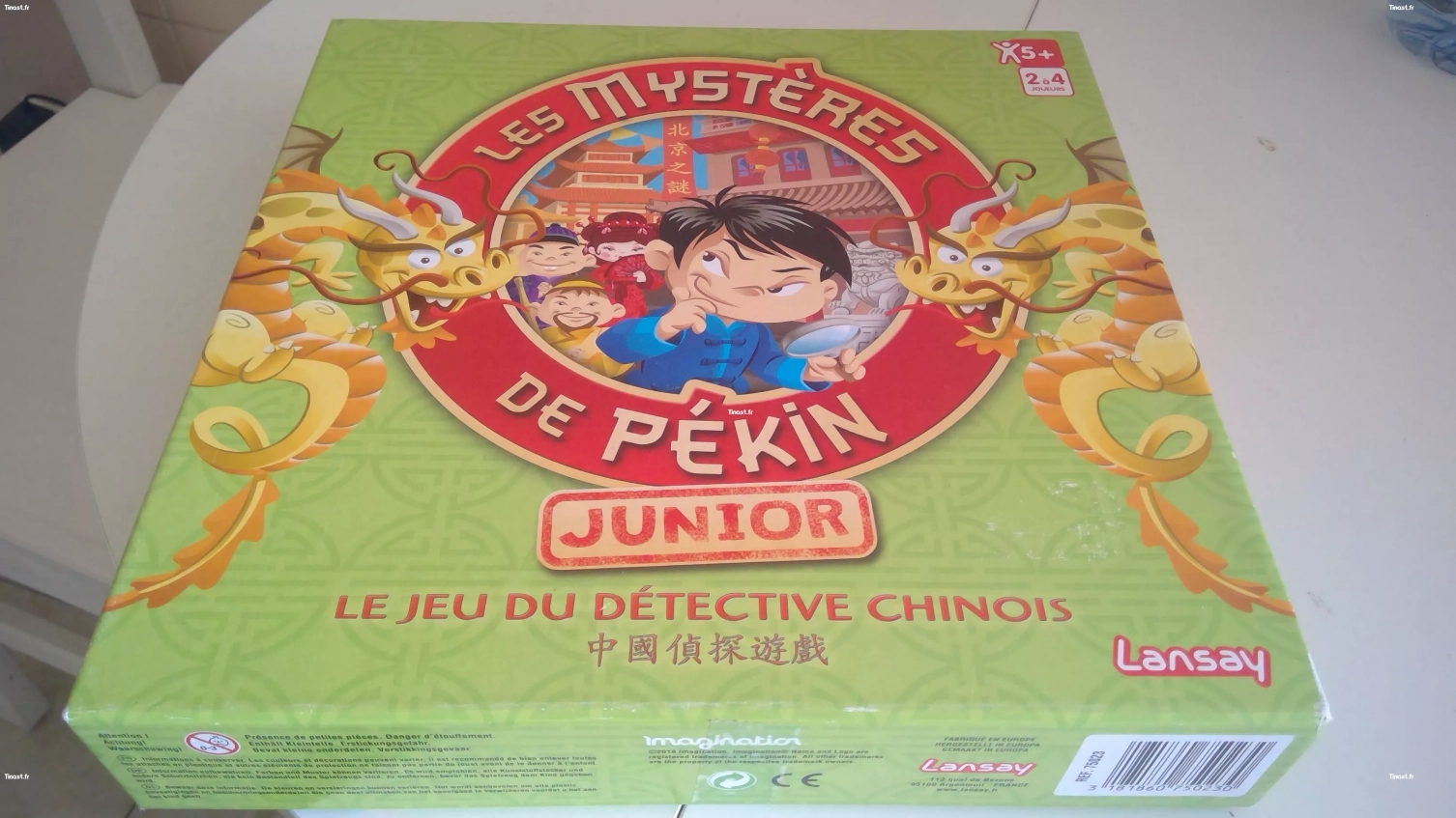 Mystères de Pékin junior (Lansay)