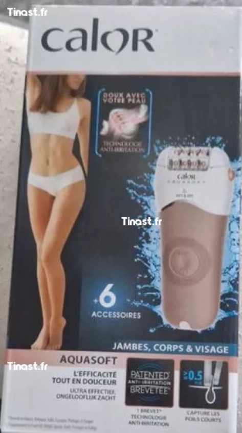 45€ EPILATEUR AQUASOFT CALOR