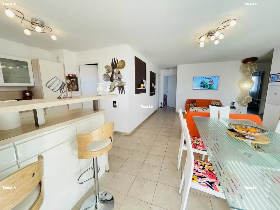 Nouveauté! T3 Lumineux avec terrasse vue jardins et montagnes L18