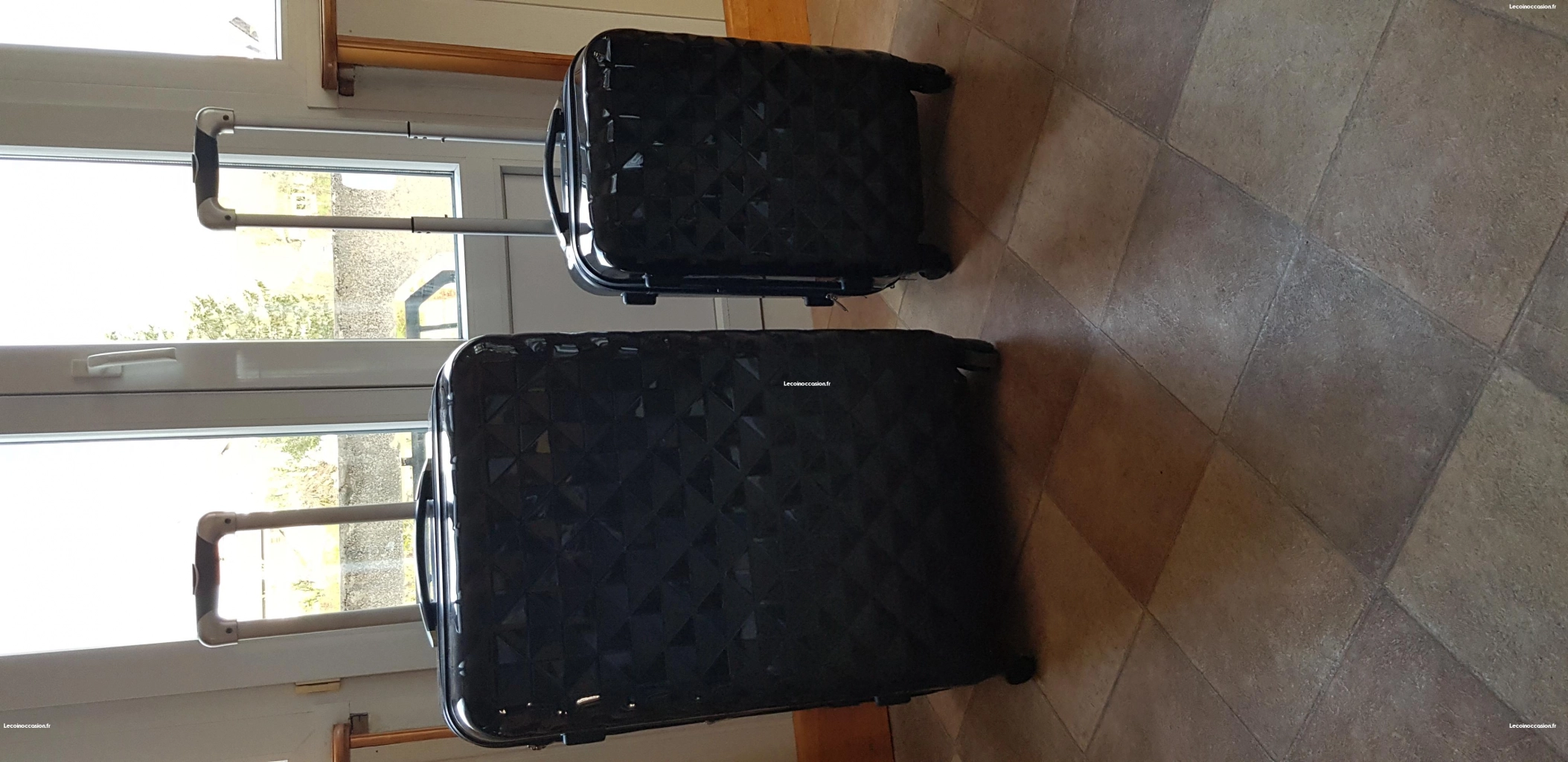 2 valises de voyage