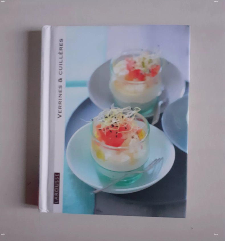 Livre "Verrines & Cuillères"