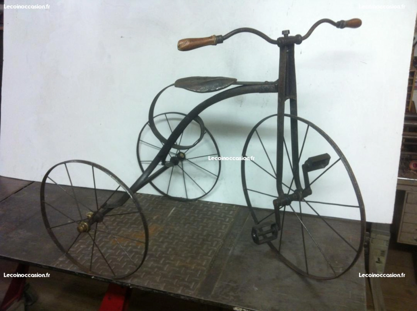 Vente tricycle 19e siecle