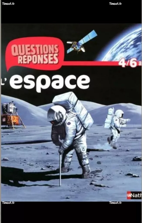 Livre enfant "L'espace"