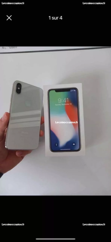 iPhone X bon état