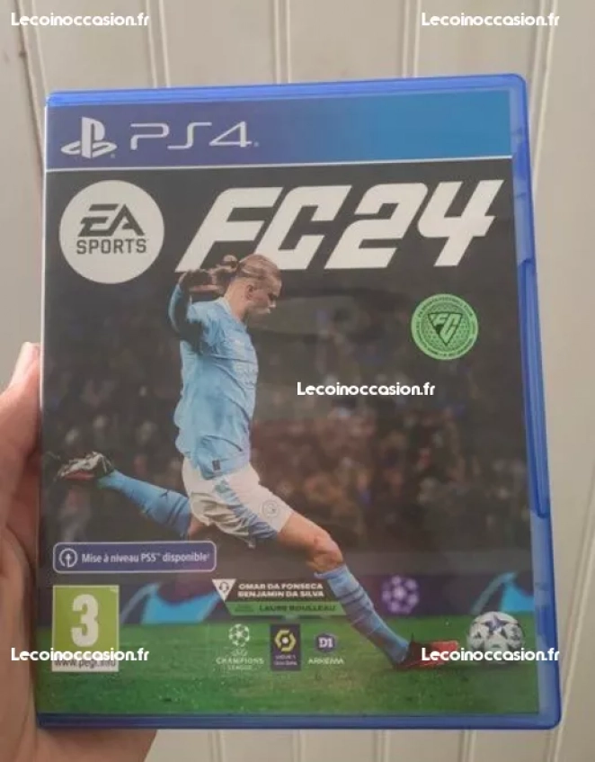 Pack PS4 + écran + Manette + Fifa – Console D'occasion, Prête à Jouer