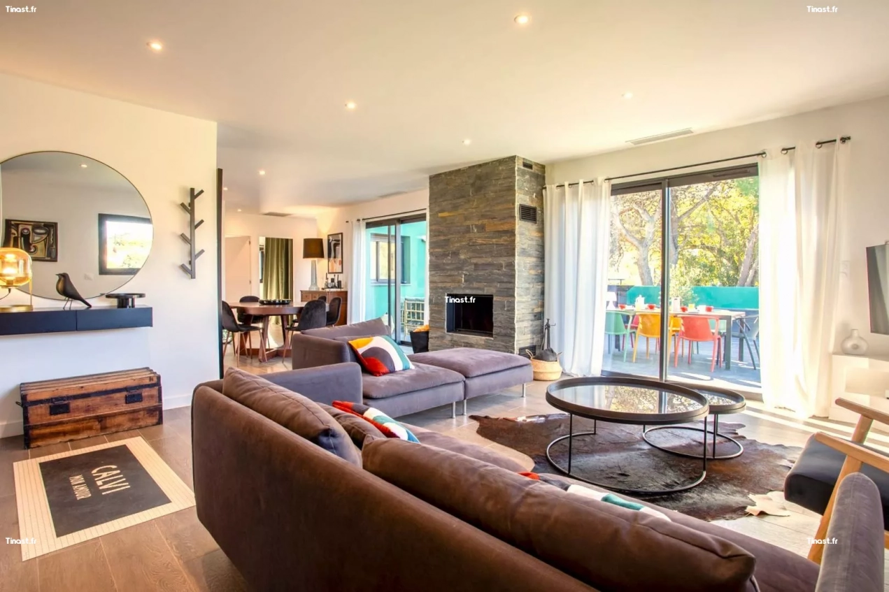 Magnifique Villa avec Piscine à 2km du centre-ville de CALVI L14