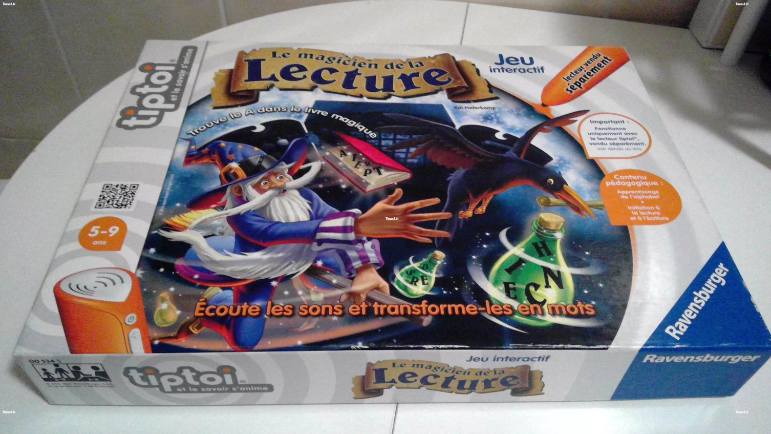 18€ LE MAGICIEN DE LA LECTURE TIPTOI (ravensburger)