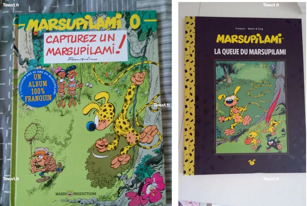 5€ LIVRES MARSUPILAMI