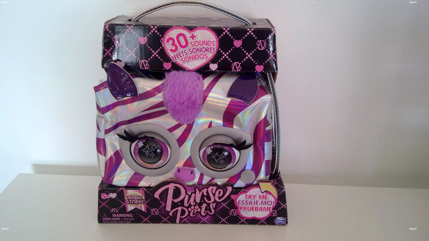 30€ Zebra Rebel Stipez (Spin master)